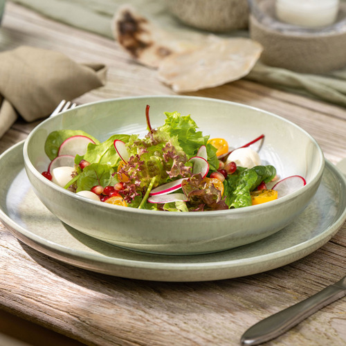 Perlemor 22cm Porcelain Pasta Bowl