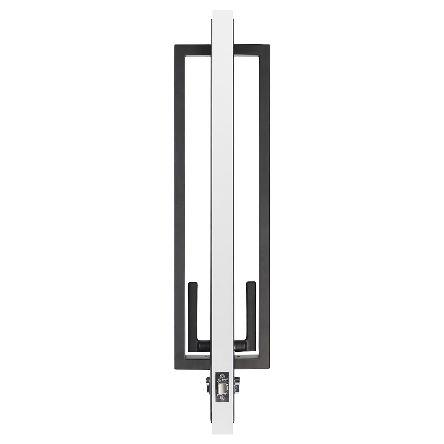 Omni Back to Back Double Cylinder Pull Handle Entrance Lock Set