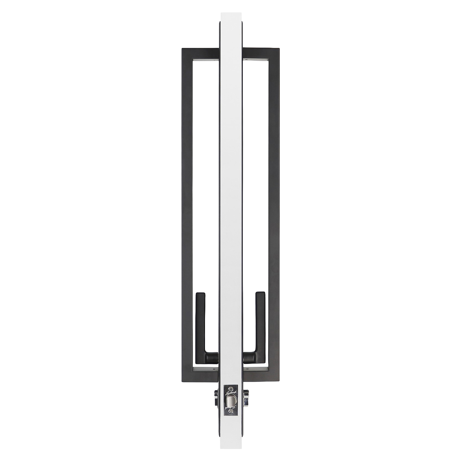 Omni Back to Back Double Cylinder Pull Handle Entrance Lock Set
