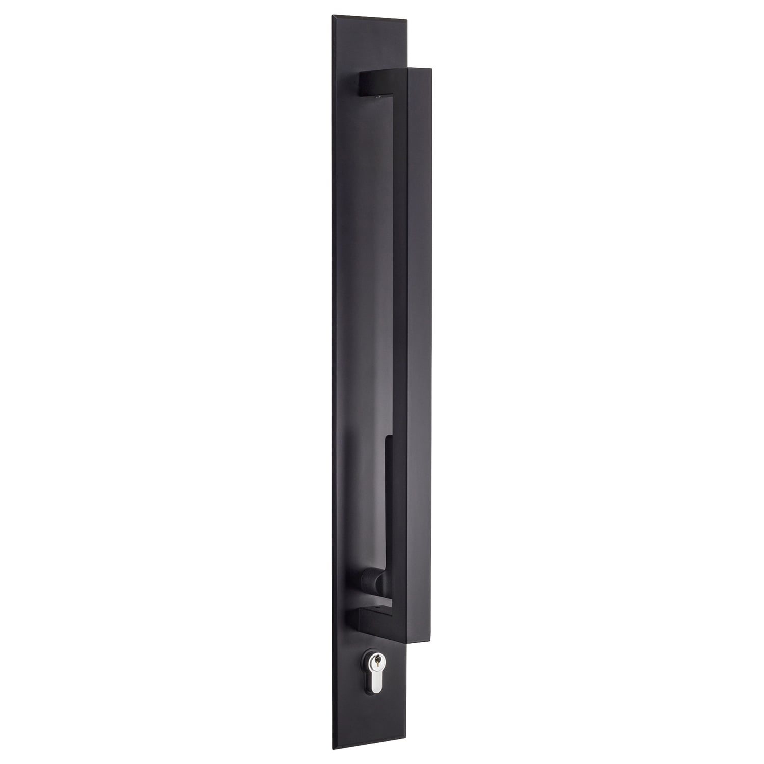 Omni 450mm Back to Back Double Cylinder Pull Handle Entrance Lock Set