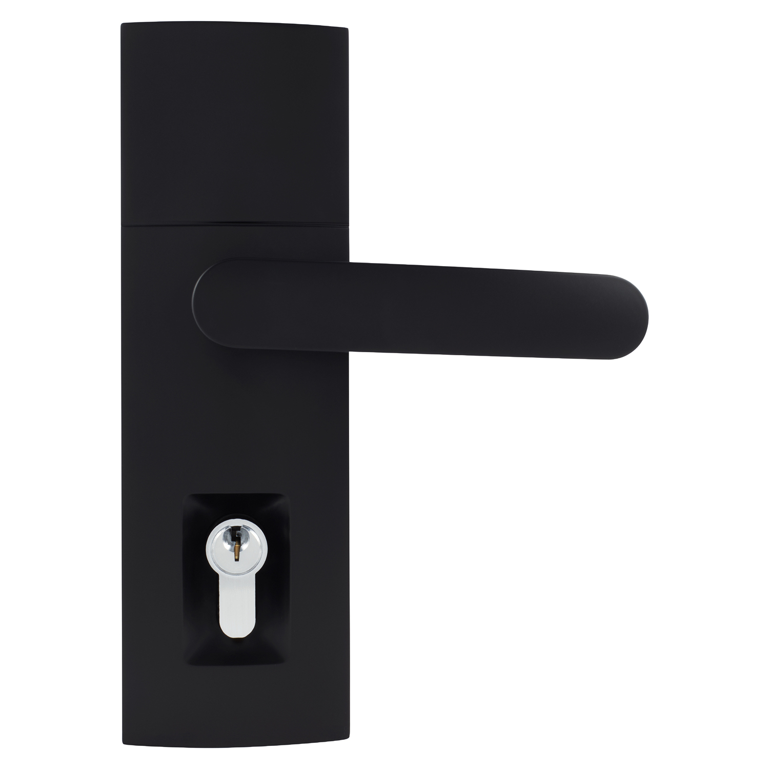 Neue Contour Double Cylinder Lever Entrance Lock Set
