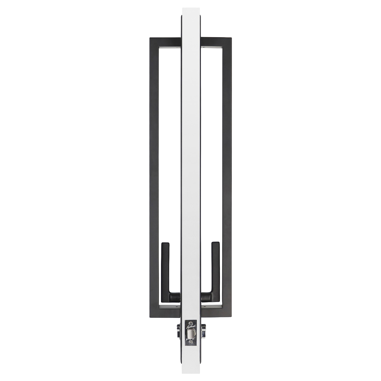 Omni Back to Back Double Cylinder Pull Handle Entrance Lock Set