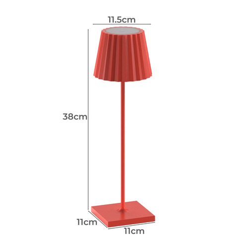 38cm Vena Aluminium Table Lamp