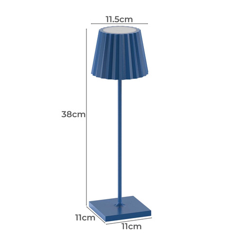 38cm Vena Aluminium Table Lamp