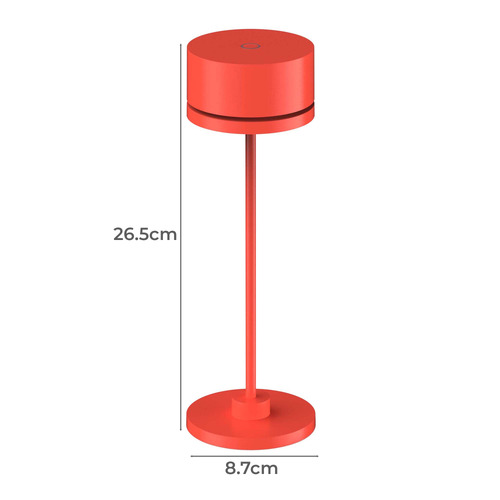 26.5cm Nitin Aluminium Table Lamp
