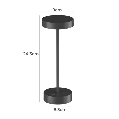 24.3cm Grady Mini Aluminium Table Lamp