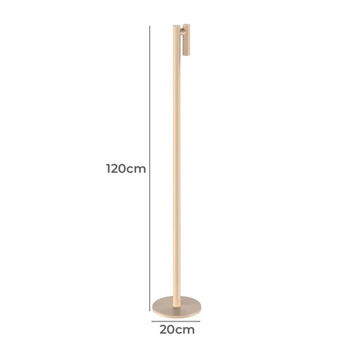 Dominik Aluminium Floor Lamp