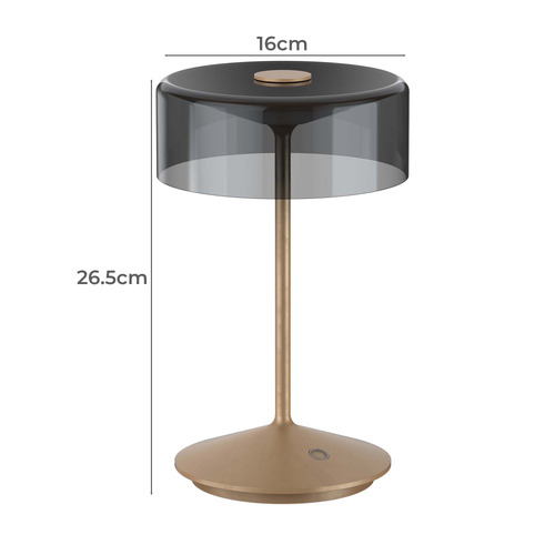 26.5cm Jadran Aluminium Table Lamp