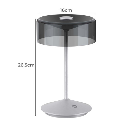26.5cm Jadran Aluminium Table Lamp