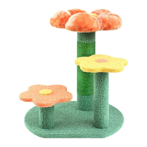Flower-Styled Cat Tree