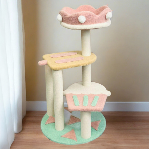Ice Cream -Styled Cat Tree