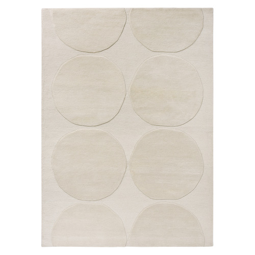 Natural Isot Kivet Hand-Tufted Pure New Wool Rug