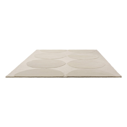 Natural Isot Kivet Hand-Tufted Pure New Wool Rug