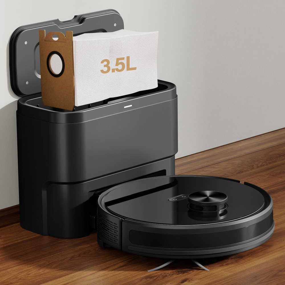 Lidar Robot Vacuum Cleaner with Disposal Station