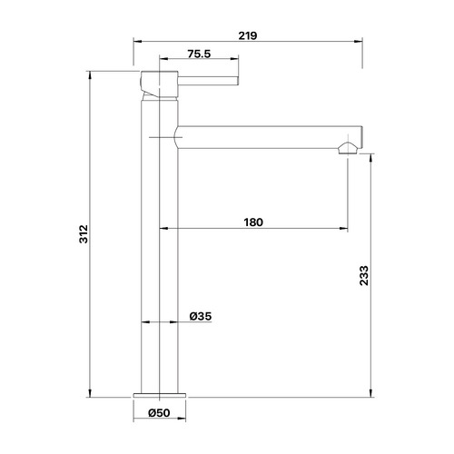 Anise Eco Straight Vessel Mixer