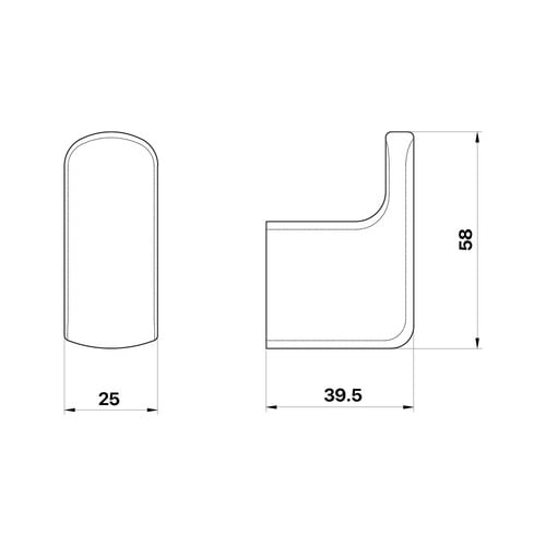 Sandalwood Robe Hook