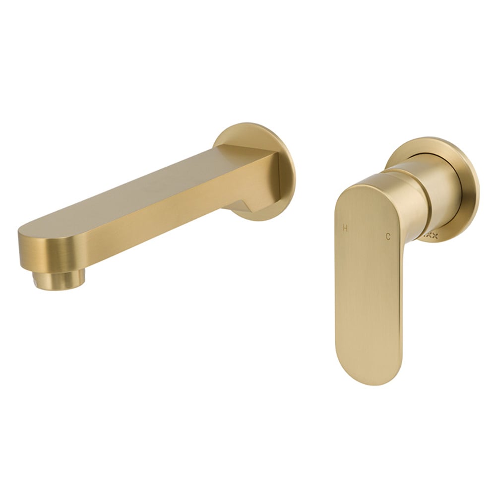 Saffron 245mm Basin Wall Mixer Set