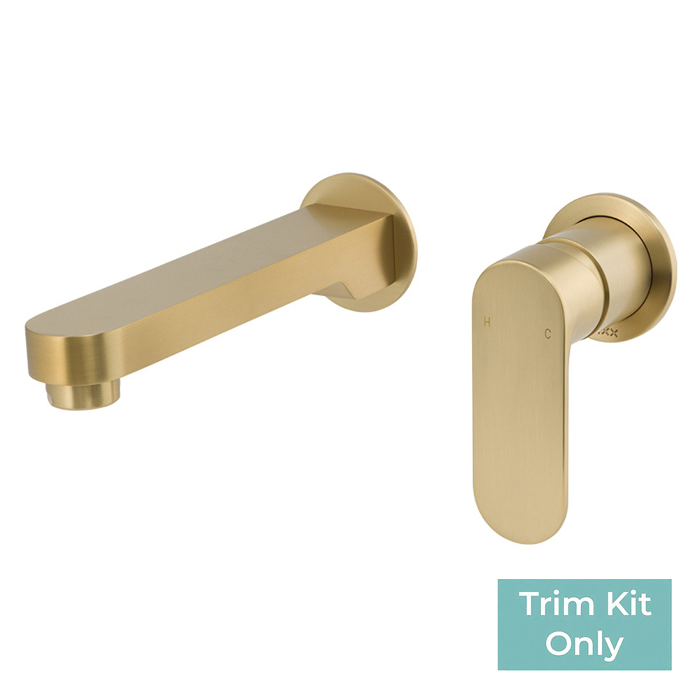 Saffron 245mm Basin Wall Mixer Trim Kit Only