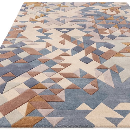 Blue Enigma Asiatic Hand-Tufted Rug