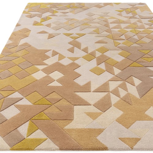 Gold Enigma Asiatic Hand-Tufted Rug
