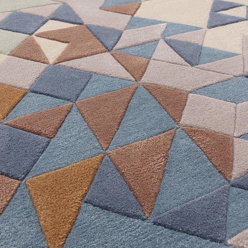 Blue Enigma Asiatic Hand-Tufted Rug