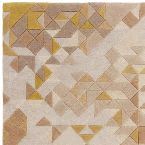 Gold Enigma Asiatic Hand-Tufted Rug