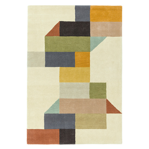 Modern Asiatic Hand-Tufted Wool Rug