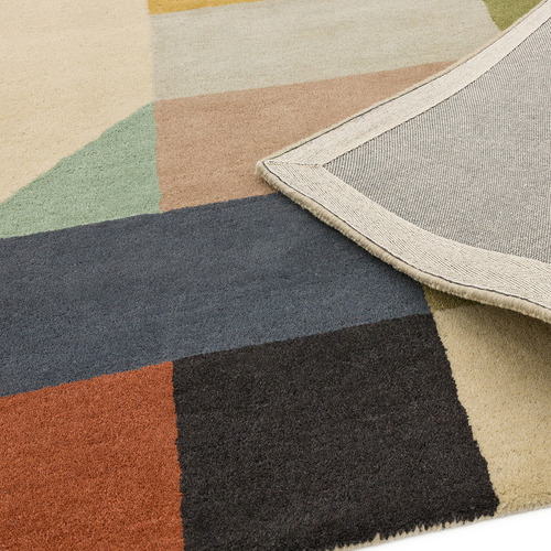 Modern Asiatic Hand-Tufted Wool Rug