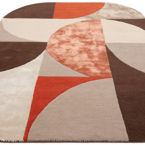 Spice Asiatic Hand-Tufted Rug