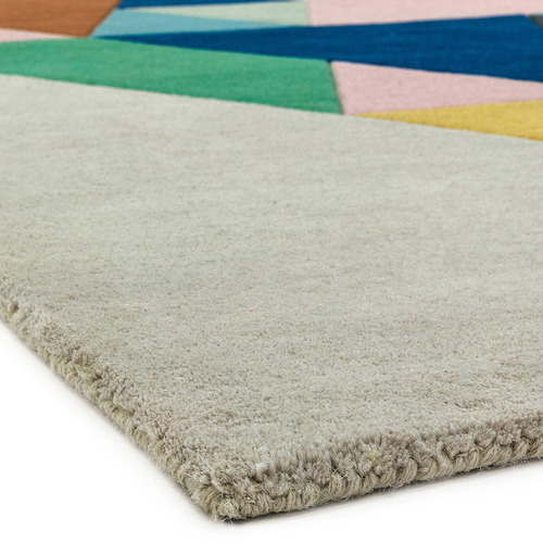 Triangle Asiatic Hand-Tufted Wool Rug