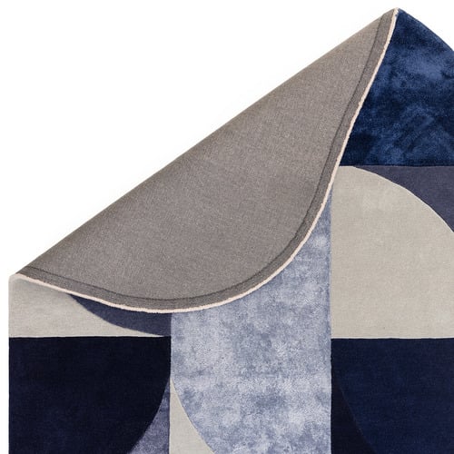 Indigo Asiatic Hand-Tufted Rug