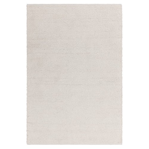 Ivory Abbus Hand-Woven Boucle Rug