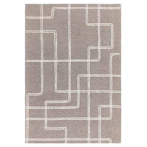 Grey Ada Hand-Tufted Wool Rug