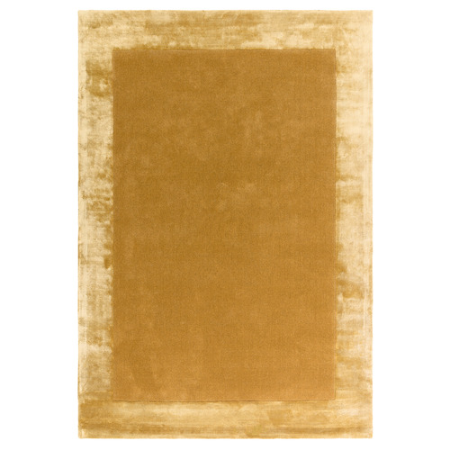 Gold Ascot Hand-Woven Wool & Viscose Rug