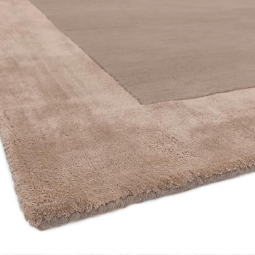 Sand Ascot Hand-Woven Wool & Viscose Rug