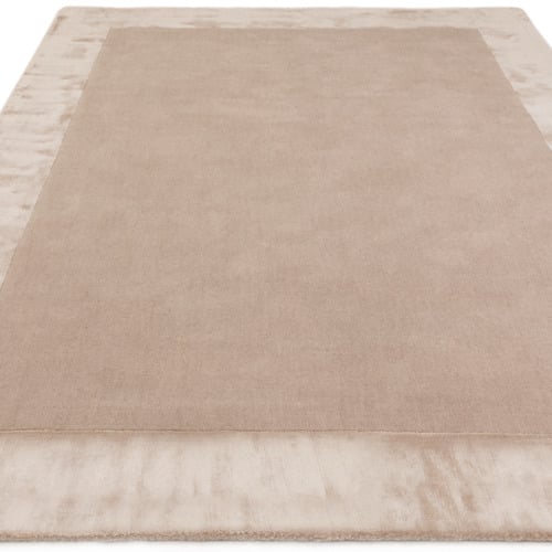 Putty Ascot Hand-Woven Wool & Viscose Rug