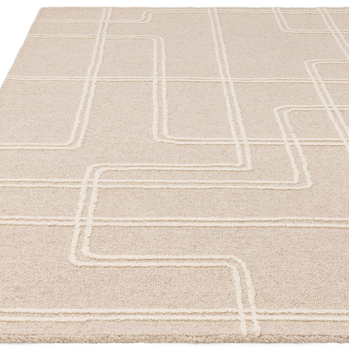 Sand Ada Hand-Tufted Wool Rug