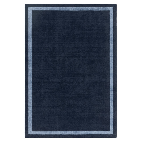 Navy Albi Hand-Tufted Wool Rug