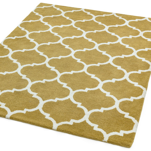 Ochre Albany Hand-Tufted Wool Rug