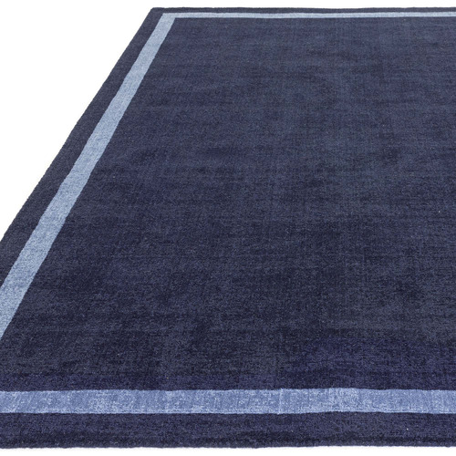 Navy Albi Hand-Tufted Wool Rug