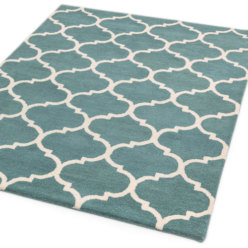 Duck Egg Albany Hand-Tufted Wool Rug