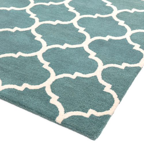 Duck Egg Albany Hand-Tufted Wool Rug