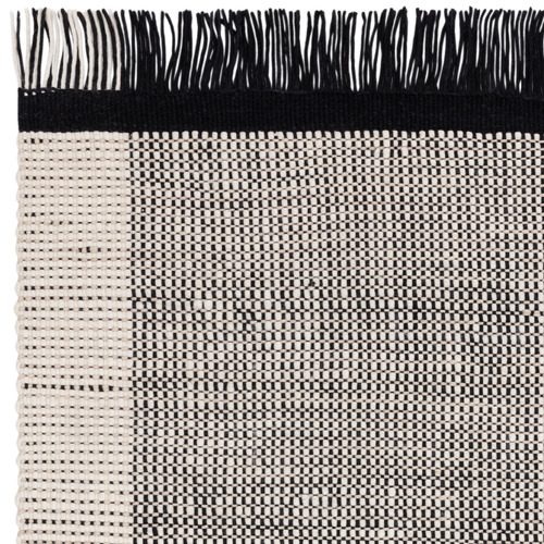 Monochrome Avalon Hand-Woven Wool Rug