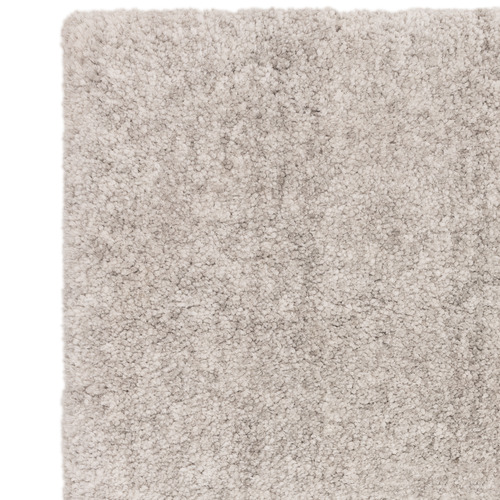 Silver Barnaby Hand-Woven Microfibre Rug