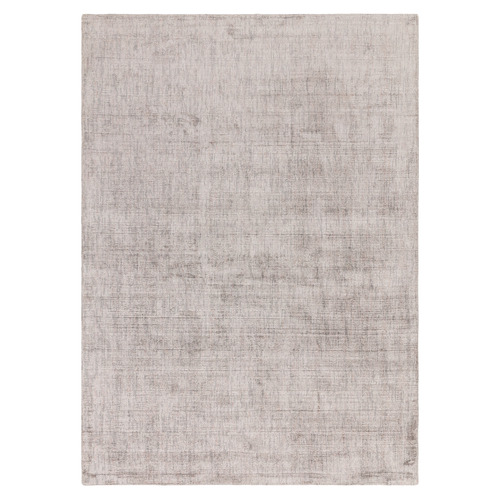 Silver Aston Hand-Woven Viscose Rug