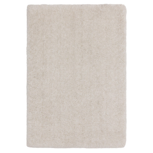 Off White Barnaby Hand-Woven Microfibre Rug
