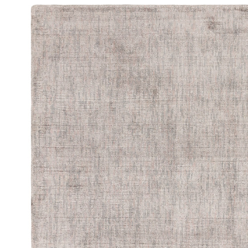 Silver Aston Hand-Woven Viscose Rug