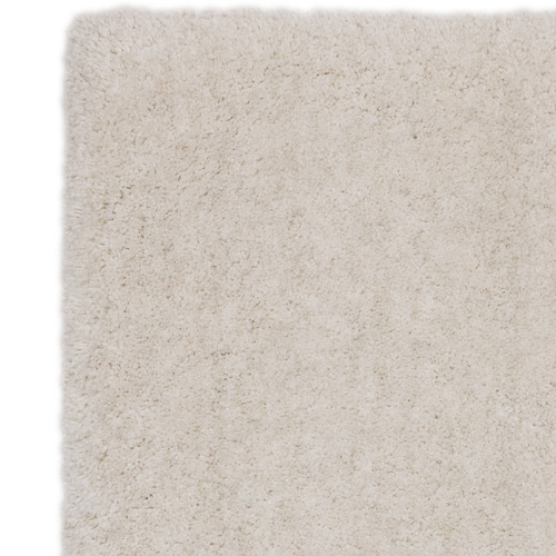Off White Barnaby Hand-Woven Microfibre Rug