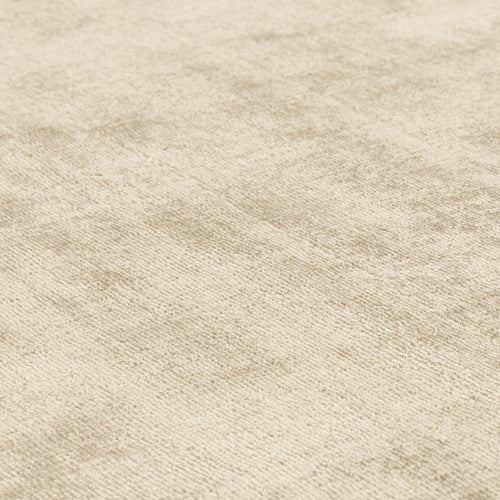 Olive Blade Border Hand-Woven Viscose Rug