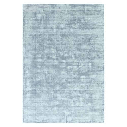 Blue Blade Hand-Woven Viscose Rug